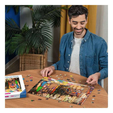 Ravensburger – kleurrijke specerijen, marokko – legpuzzel – 500 stukjes