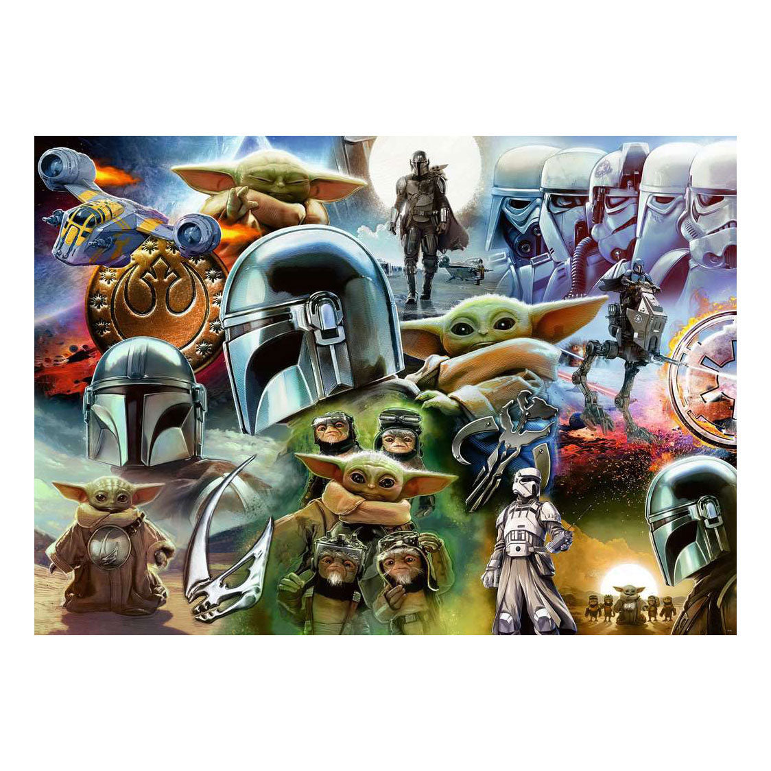 Ravensburger – puzzle – Star Wars – 1000 pièces – 70 x 50 cm