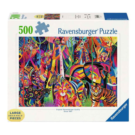 Ravensburger – jungle de joyaux – puzzle – 1000 pièces