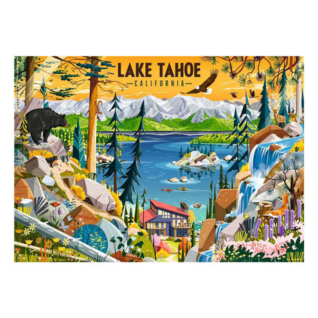 Ravensburger – lac sacré Tahoe – puzzle – 1000 pièces
