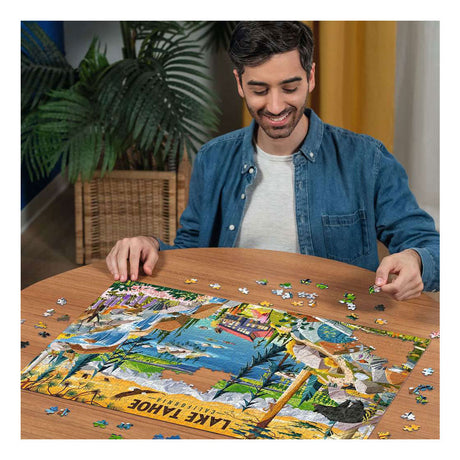 Ravensburger – lac sacré Tahoe – puzzle – 1000 pièces