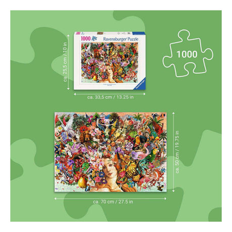 Ravensburger legpuzzel puzzle passion - 1000st.