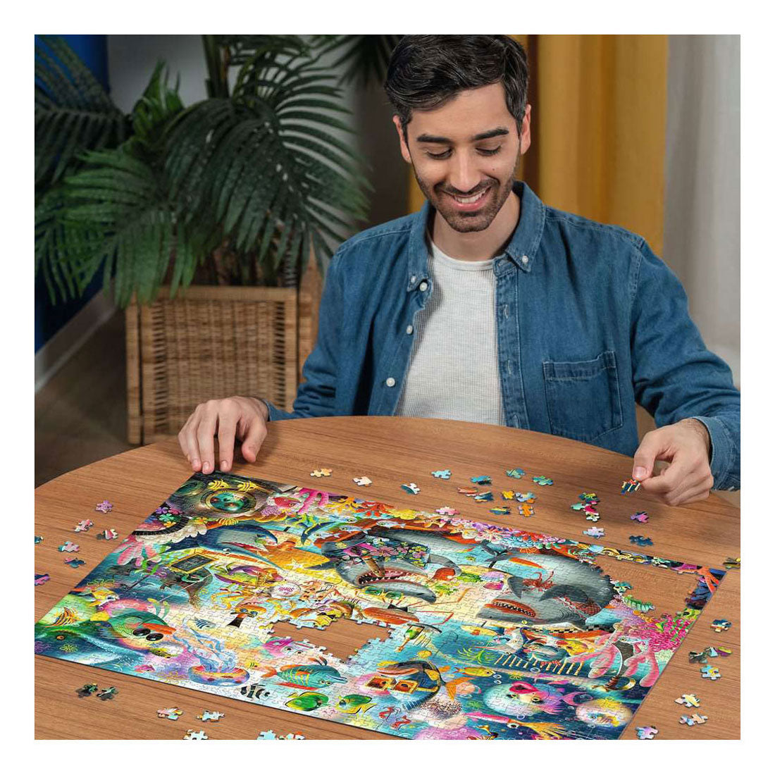 Ravensburger – salon océan – puzzle – 1000 pièces