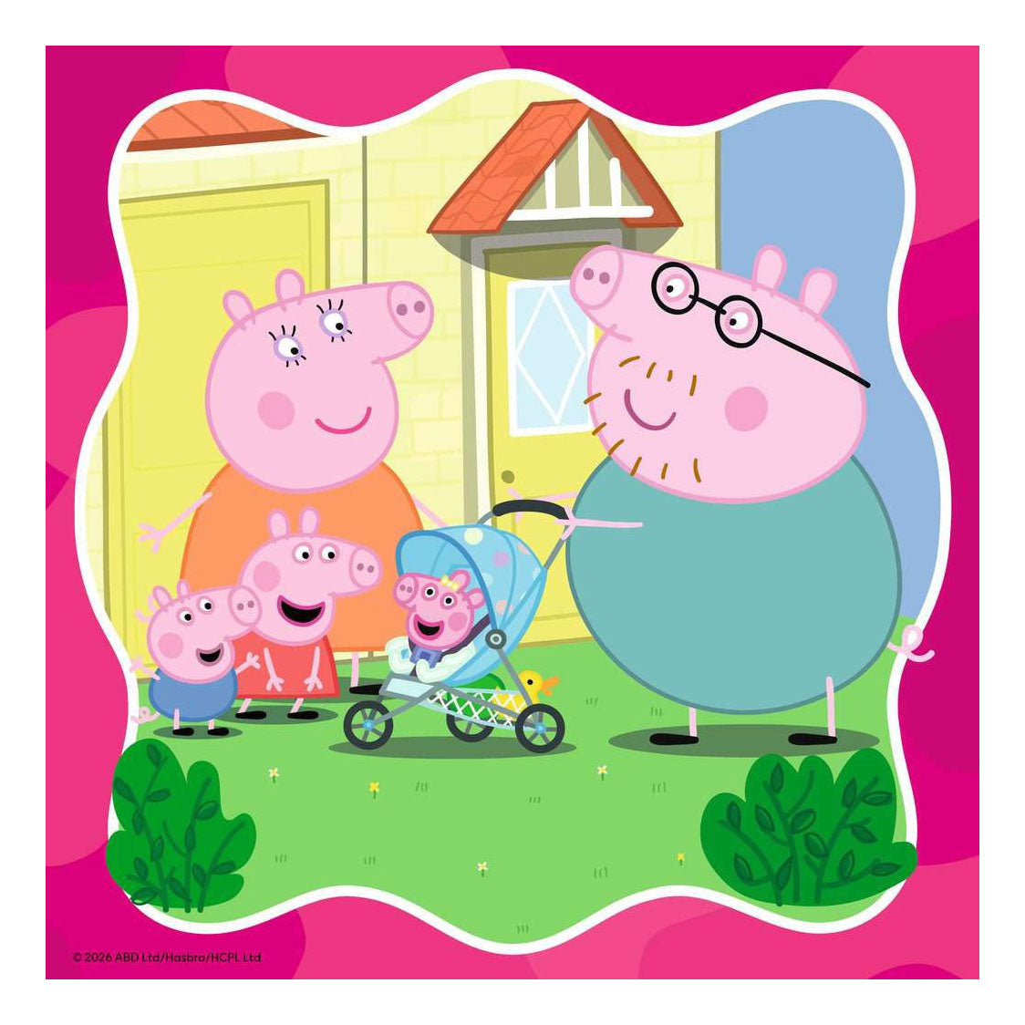 Ravensburger – familie eerst! – kinderpuzzel – 3 x 49 stukjes