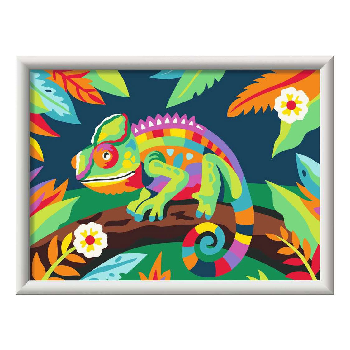 Ravensburger creart peinture par numéro - caméléon