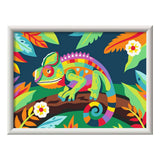 Ravensburger creart peinture par numéro - caméléon
