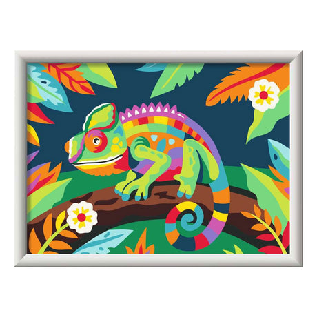 Ravensburger creart peinture par numéro - caméléon