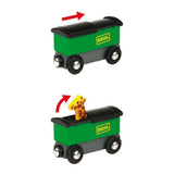 Train Brio avec animaux de safari - partie voie ferrée à partir de 3 ans - 33722