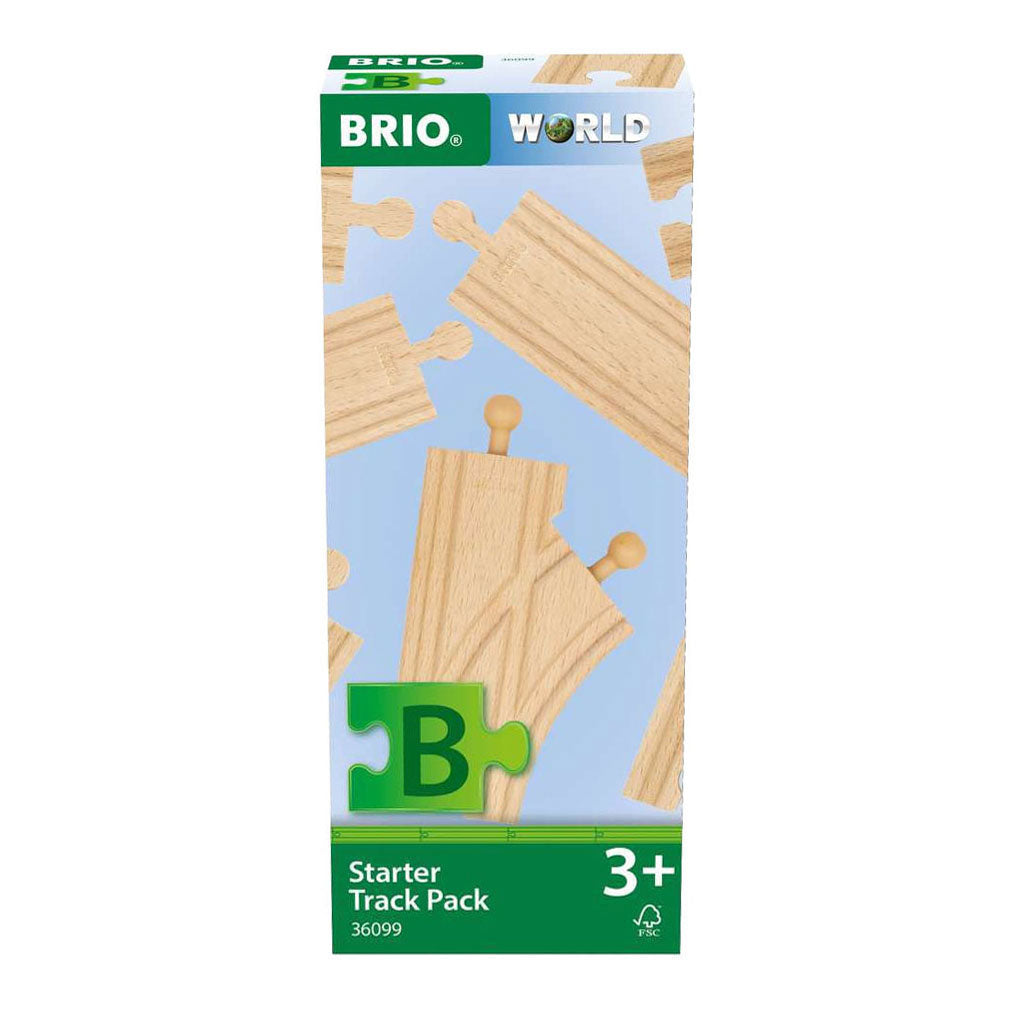 Jeu de rails pour débutants Brio - 12 pcs