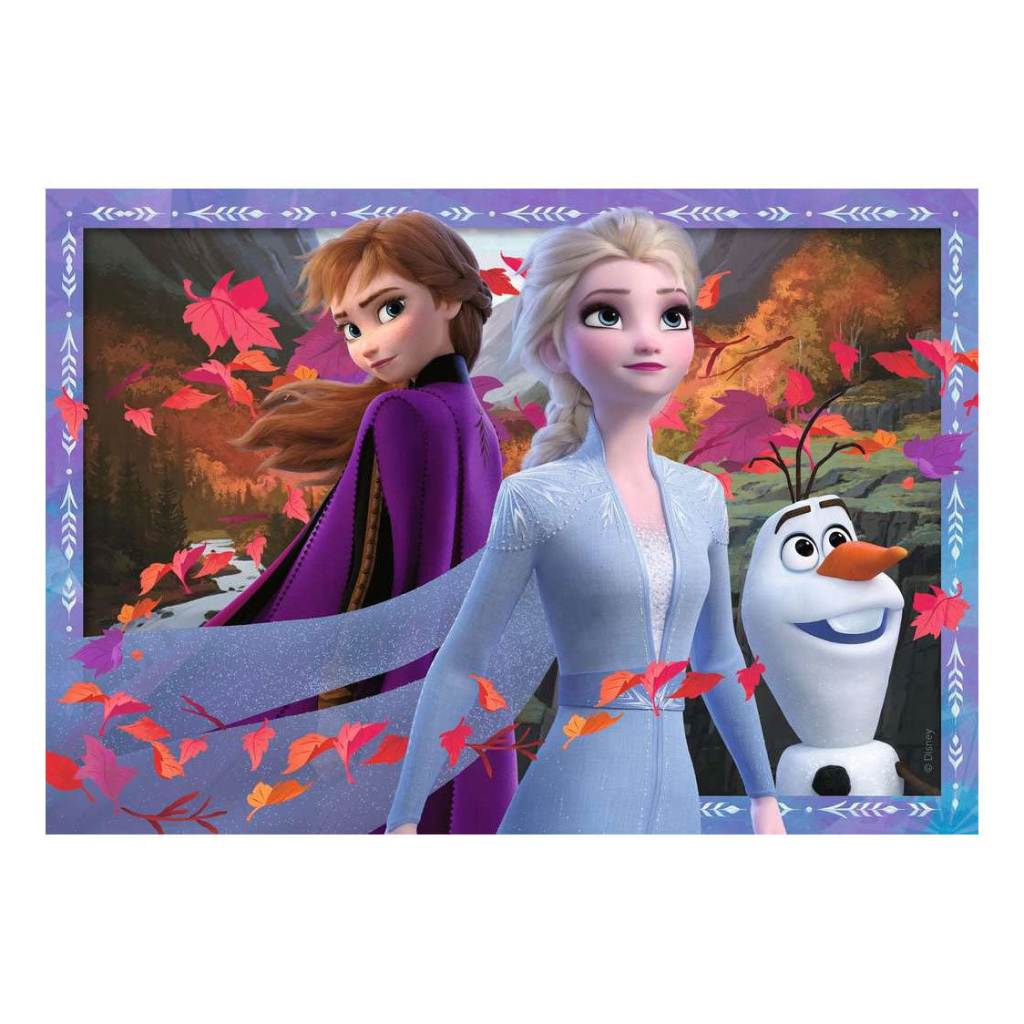 Ravensburger puzzle disney congelé 2 - 2x24 pièces - puzzle enfant