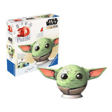 Grogu mandalorien Ravensburger avec oreilles - puzzle 3D