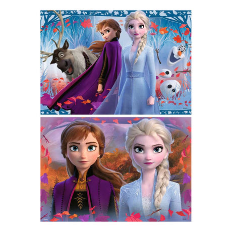 Ravensburger puzzle congelé 2 le voyage vers l'inconnu 2x12 pièces