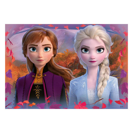 Ravensburger puzzle congelé 2 le voyage vers l'inconnu 2x12 pièces