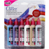Tulipe • Peinture textile 3D 37ml pailletée 6 pcs.