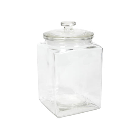 Bouton de pot de conservation carré ø14,4*23,8cm 3l | 3 pièces