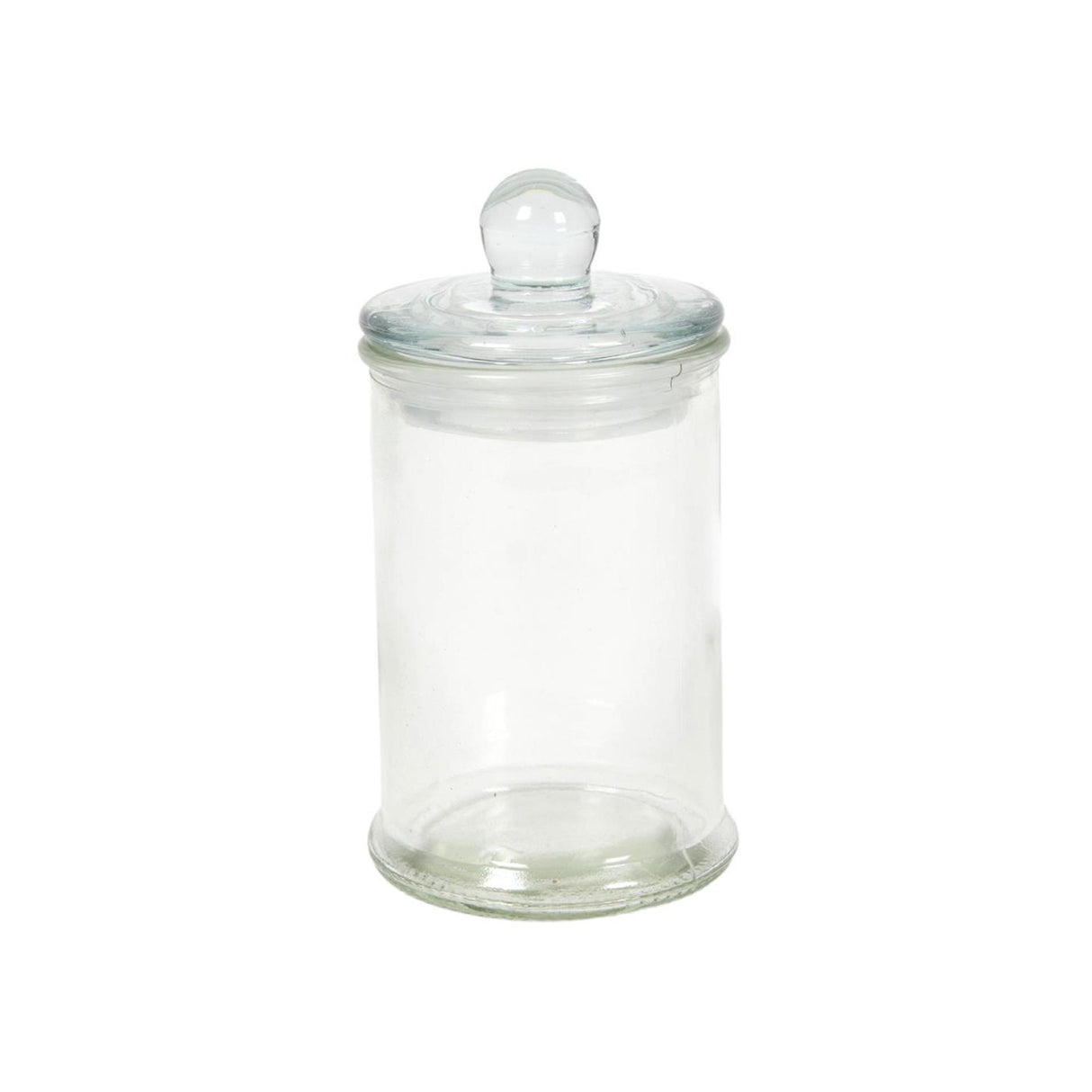 Pot de conservation bouton en verre ø6*11cm 150ml | 6 pièces