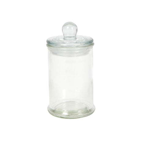 Pot de conservation bouton en verre ø6*11cm 150ml | 6 pièces