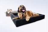 Housse polaire pour lit Bia panier pour chien gris