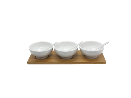 Set apéritif Food for Fun 7 pièces avec planche en bois