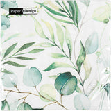 Creativ company serviettes duni eucalyptus blanc 33x33cm