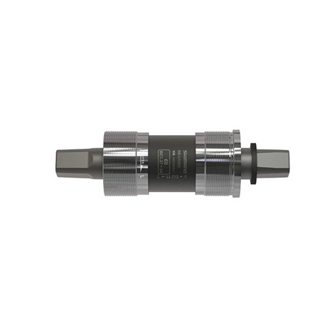 Ploadet Shimano 68 115 1x tasse Alu