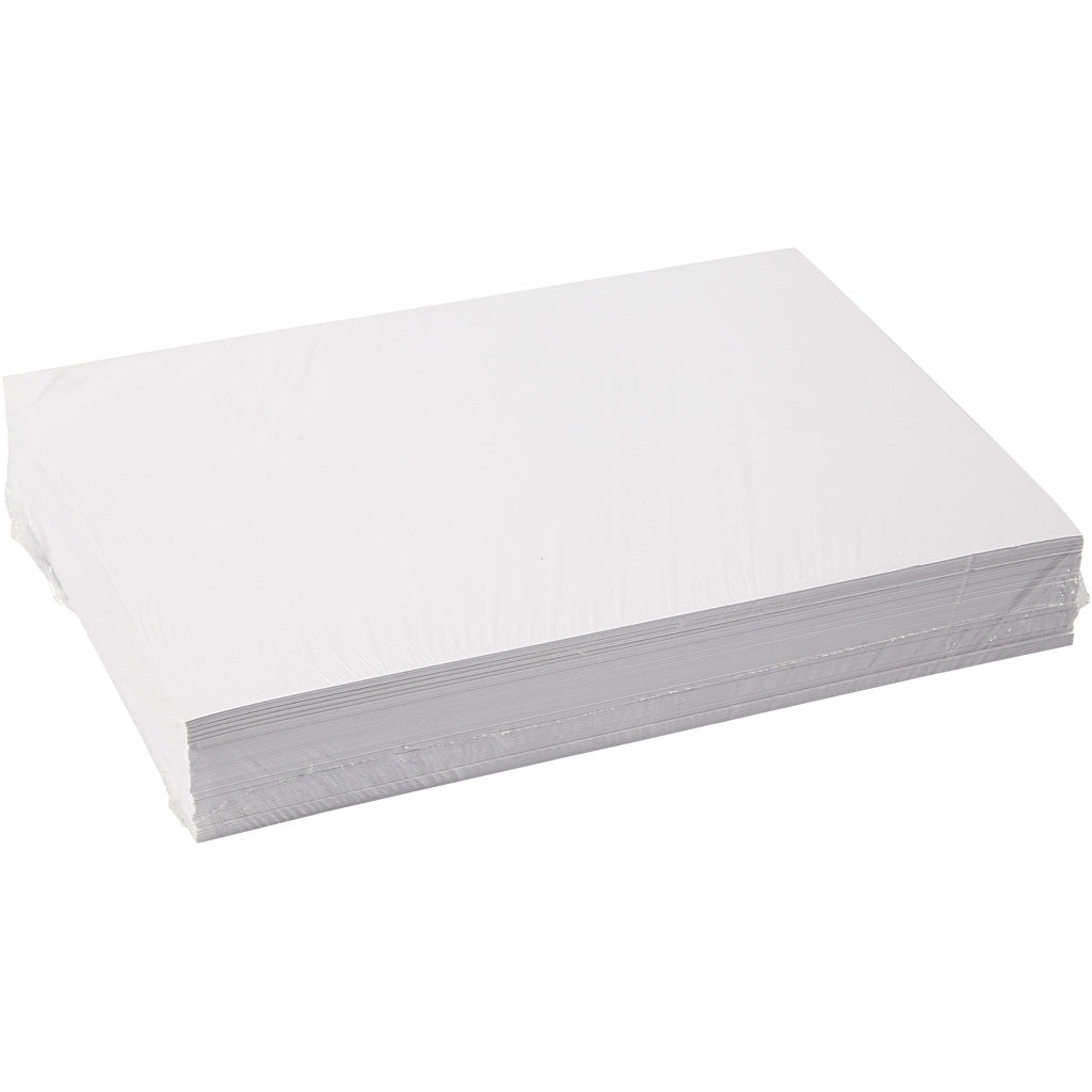Papier à dessin Creativ company, a4, feuille 210x297 mm, 130 gr, blanc, 250 feuilles 1 boîte
