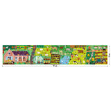 Headu jigsaw puzzle farm with reusable stickers