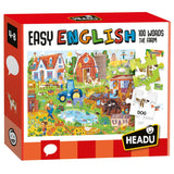 Headu Easy English 100 Words Farm, 108t. (OG)