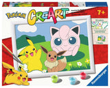 Ravensburger Creart Peinture au numéro - Pokémon Classics