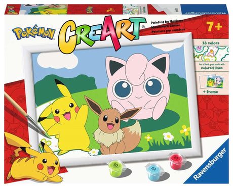 Ravensburger Creart Peinture au numéro - Pokémon Classics