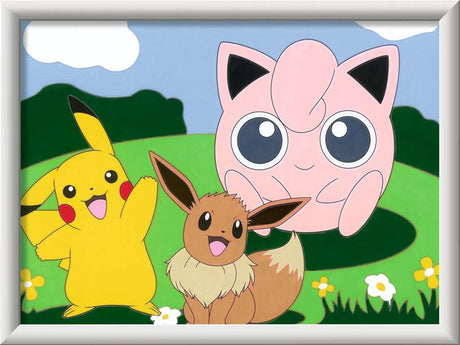 Ravensburger Creart Peinture au numéro - Pokémon Classics