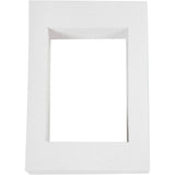 Cadres passe-partout Creativ company, format 19,8x28 cm, 500 g, blanc, 100 pièces 1 boîte