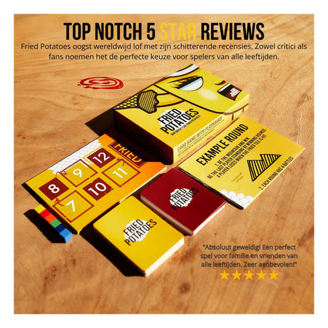Jeu de cartes pommes de terre frites, édition originale (nl)