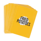 Jeu de cartes pommes de terre frites édition originale (anglais)