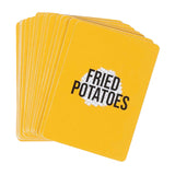 Jeu de cartes de pommes de terre frites, édition brûlée (nl)