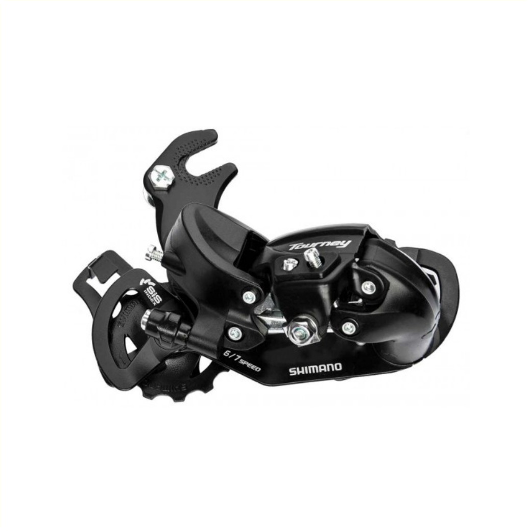 Tourney TY300 Achter derailleur 6 7-speed with hook black