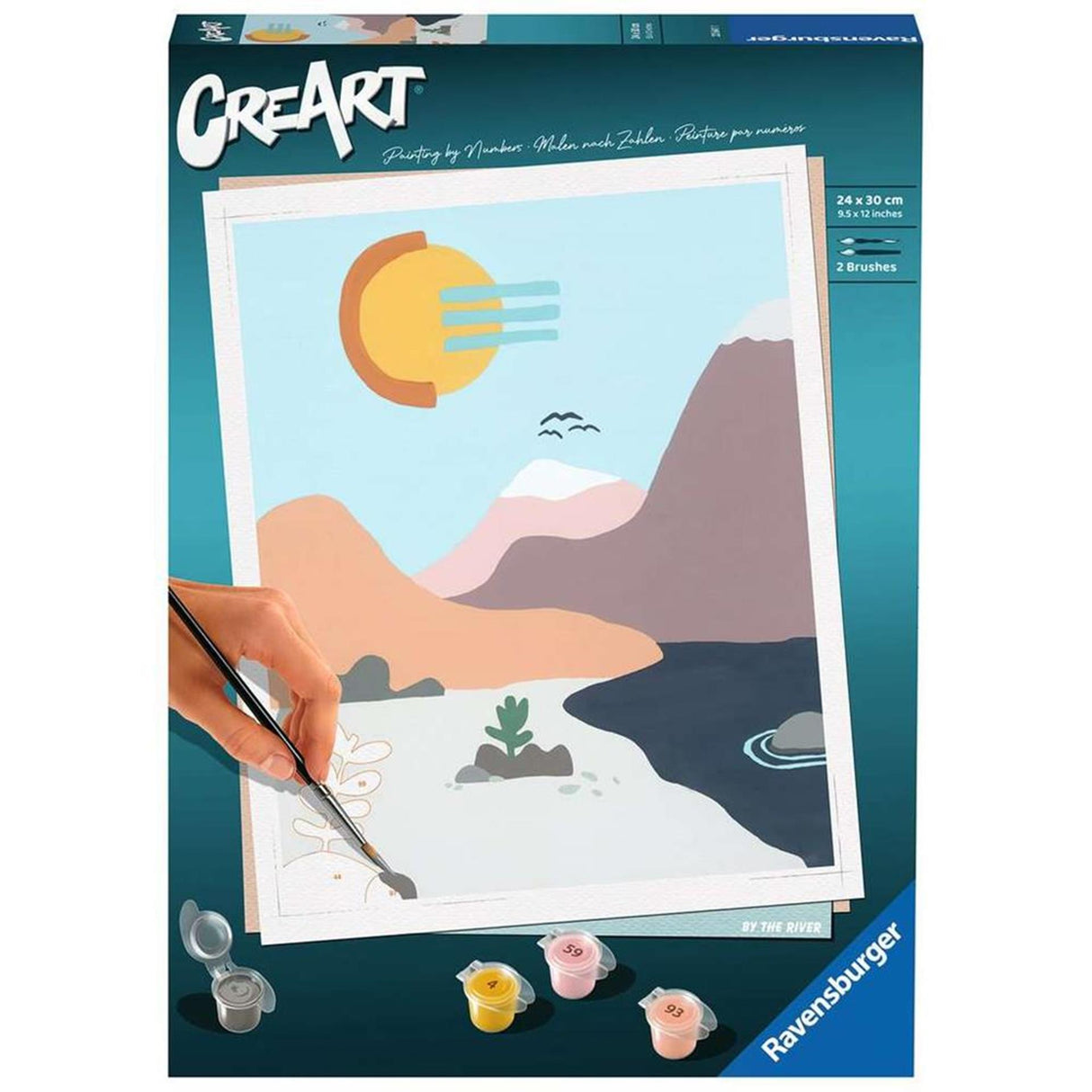 Ravensburger Creart Painting by Number - by the River