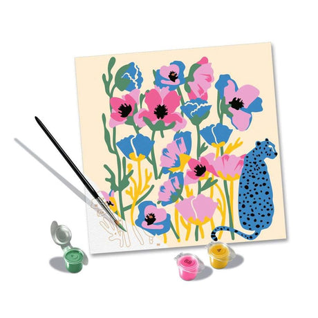 Peinture par numéro Ravensburger - coquelicot