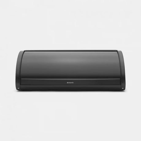 Boîte à pain Brabantia avec couvercle coulissant noir mat