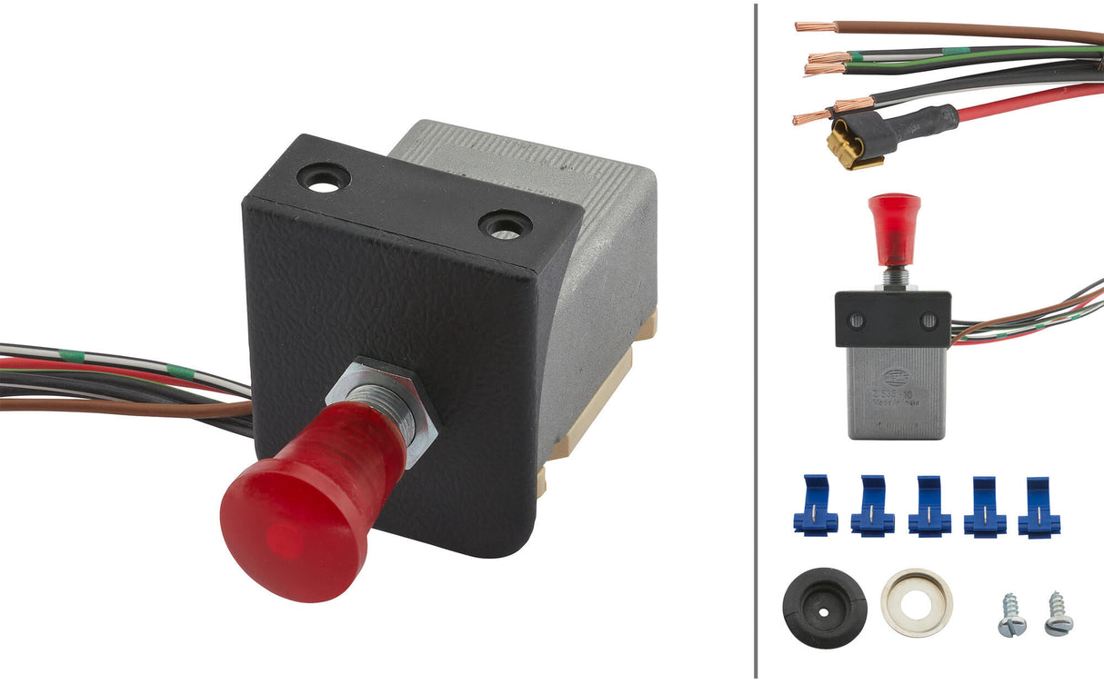 Feux de détresse Hella 12v uni m.spri-wa-protection