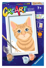 Ravensburger Creart peinture au numéro - Oranje Tabby