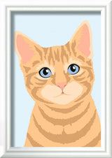 Ravensburger Creart peinture au numéro - Oranje Tabby