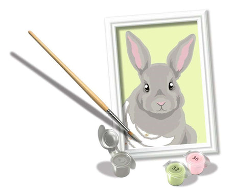 Ravensburger Creart Painting by Number - Gray Rabbit