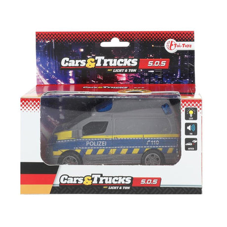 Toi-toys toitoys bus de police 12cm (version allemande)