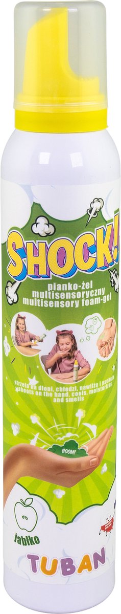 Choc de Tuban ! gel mousse multisensoriel 200 ml pomme