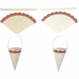 Cônes Vivi Gade, h: 13 cm, 160 g, 10 pièces, 1 boîte