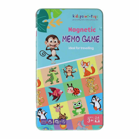 Intro jeu de voyage magnétique dans un mémo en canette