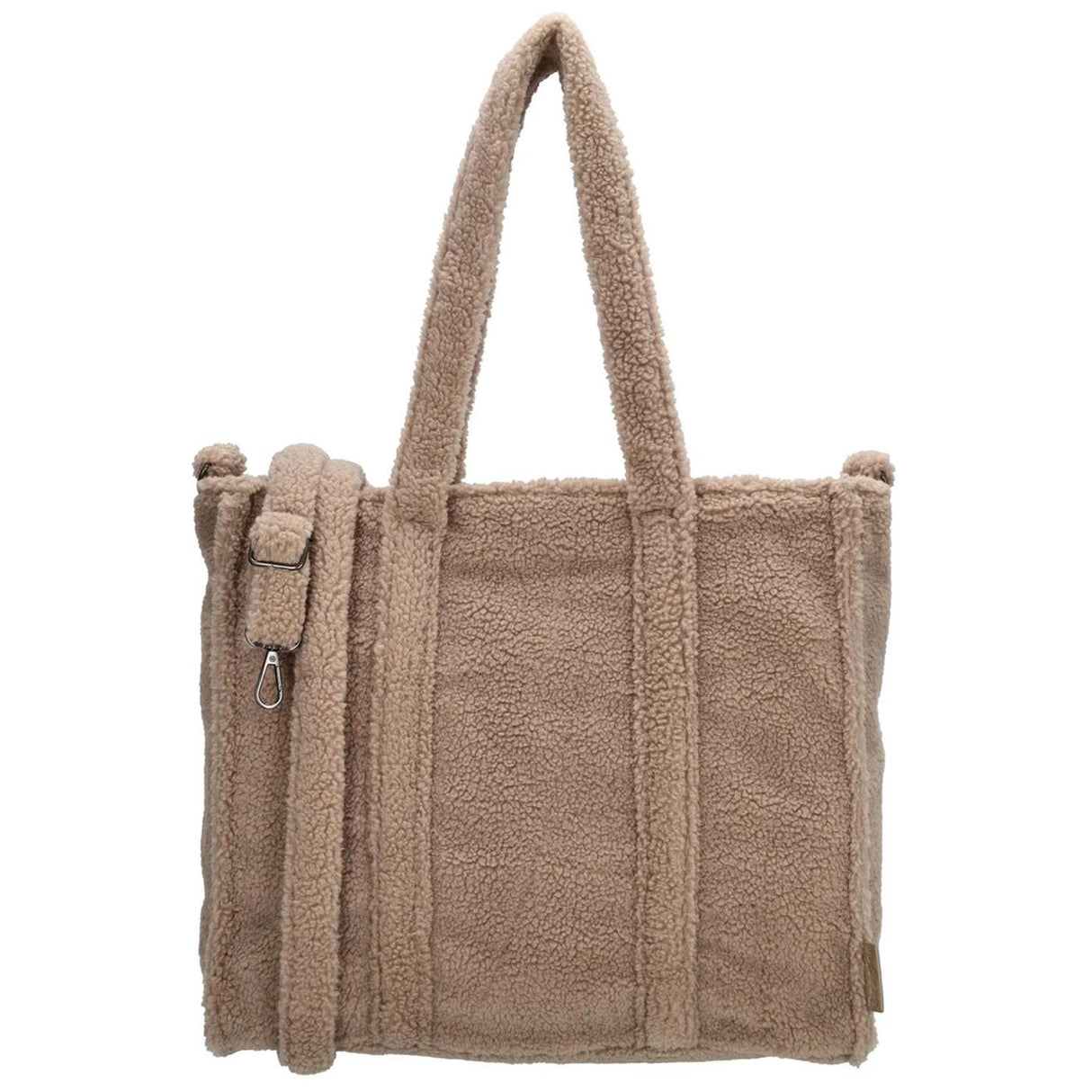 Beagles sac bandoulière teddy 37x31cm taupe