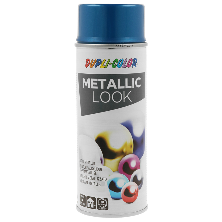 Motip 1001168 - metallic look az.blauw 400 | 2 stuks