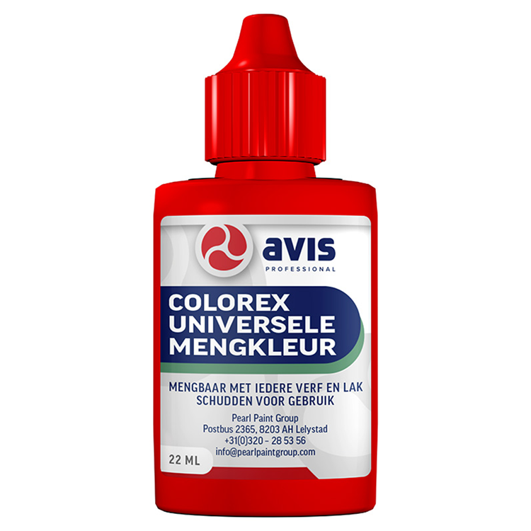 Avis professional 1034253 - colorex univ mengv.25ml rood | 2 stuks